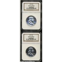1954 50C PR66 Cameo NGC, brilliant and