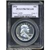 Image 1 : 1954 50C PR67 Deep Cameo PCGS. The frosty