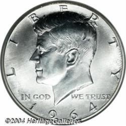 1964 50C MS69 Specimen NGC. The 1964 Special