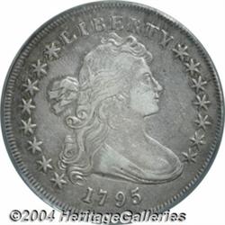 1795 S$1 Draped Bust, Centered XF40 PCGS.