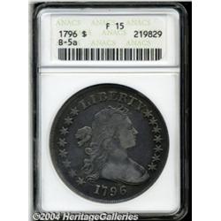 1796 S$1 Large Date, Small Letters Fine 15