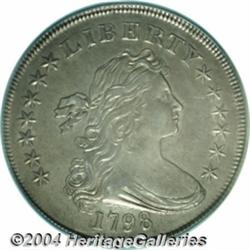 1798 S$1 Large Eagle, 10 Arrows XF45 PCGS.