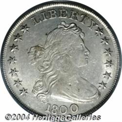 1800 S$1 AMERICAI AU50 PCGS. B-19, BB-192,