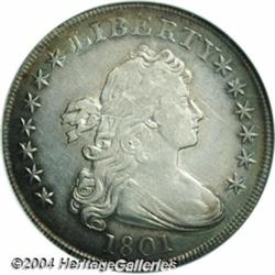 1801 S$1 XF45 ANACS. B-2, BB-212, R.2.