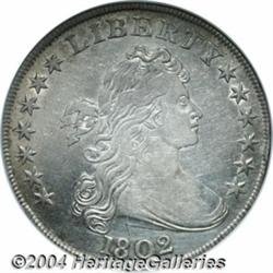 1802 S$1 Narrow Date XF45 ANACS. B-6, BB-241,