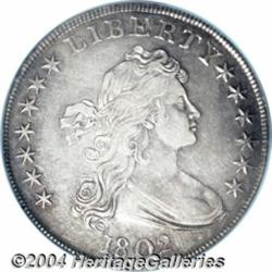 1802 S$1 Wide Date AU Details, Improperly