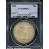 Image 1 : 1876 T$1 MS63 PCGS. Type One Obverse and