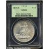 Image 1 : 1876-S T$1 MS62 PCGS. Type One Obverse and