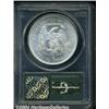Image 2 : 1877-S T$1 MS64 PCGS. Medium gray patina with