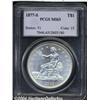 Image 1 : 1877-S T$1 MS63 PCGS. Boldly struck and