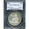 Image 1 : 1875 T$1 PR62 Cameo PCGS. Type Two Reverse. A