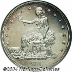 1880 T$1 PR65 NGC. For the third year in a