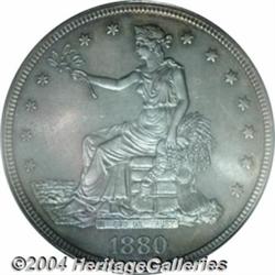 1880 T$1 PR66 PCGS. Always popular with