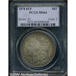 1878 8TF S$1 MS64 PCGS. Type I-A1.