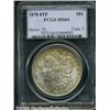 Image 1 : 1878 8TF S$1 MS64 PCGS. Type A1 reverse.