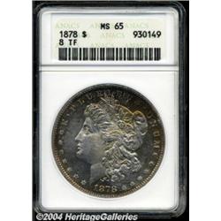 1878 8TF S$1 MS65 ANACS. Type I-A1.