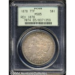 1878 7TF S$1 Reverse of 1878 MS65 PCGS.