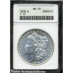1878 7TF S$1 Reverse of 1878 MS65 ANACS. A