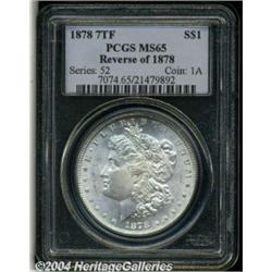 1878 7TF S$1 Reverse of 1878 MS65 PCGS. Well