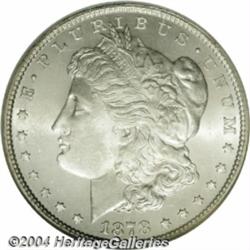 1878 7TF S$1 Reverse of 1879 MS66 NGC. All of