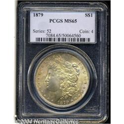 1879 S$1 MS65 PCGS. Well struck and fully