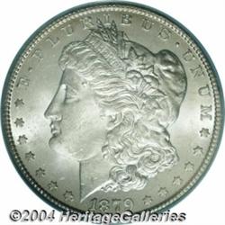 1879-CC S$1 MS63 PCGS. Both sides exhibit a