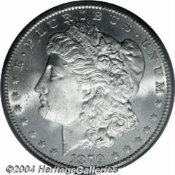 1879-CC S$1 MS65 PCGS. The 1879-CC does not