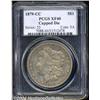 Image 1 : 1879-CC S$1 Capped Die XF40 PCGS. VAM-3. A Top
