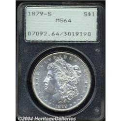 1879-S S$1 MS64 PCGS. Well struck, fully