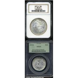 1879-S S$1 Morgan Dollar MS66 NGC, lustrous