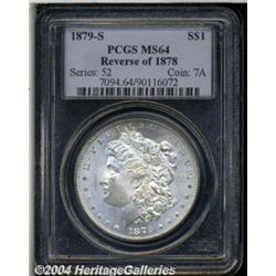1879-S S$1 Reverse of 1878 MS64 PCGS. A Top