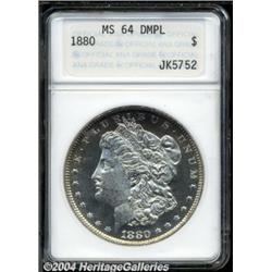 1880 S$1 MS64 Deep Mirror Prooflike ANACS.