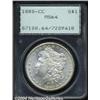 Image 1 : 1880-CC S$1 MS64 PCGS. Just a hint of