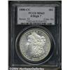 Image 1 : 1880-CC S$1 8 Over High 7 MS63 PCGS. VAM-5. A