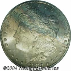 1880-CC S$1 8 Over High 7 MS66 PCGS. VAM-5. A