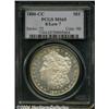 Image 1 : 1880-CC S$1 8 Over Low 7 MS65 PCGS. VAM-6. A