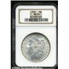 Image 1 : 1881 S$1 MS65 NGC. A creamy white example that