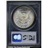 Image 2 : 1881-CC S$1 MS65 PCGS. A minimally abraded,