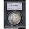 Image 1 : 1881-CC S$1 MS65 PCGS. Lustrous with even