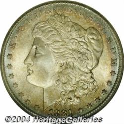 1881-CC S$1 MS67 NGC. A stunning Superb Gem