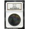 Image 1 : 1881-S S$1 MS64 S NGC. Outrageous lemon,