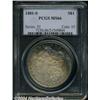 Image 1 : 1881-S S$1 MS66 PCGS. Arcs of rainbow