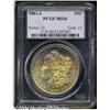 Image 1 : 1881-S S$1 MS66 PCGS. Deep golden color is