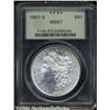 Image 1 : 1881-S S$1 MS67 PCGS. Well struck, fully