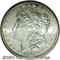 1881-S S$1 MS68 NGC. An almost flawless S-mint