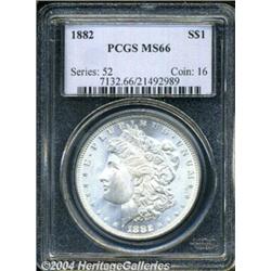 1882 S$1 MS66 PCGS. Fully struck and brilliant