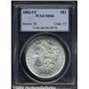 Image 1 : 1882-CC S$1 MS66 PCGS. Satiny and untoned with