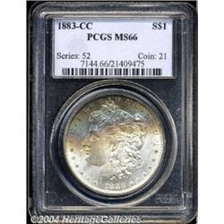 1883-CC S$1 MS66 PCGS. A splash of