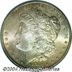 1883-CC S$1 MS67 PCGS. Uncommonly well