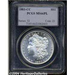 1883-CC S$1 MS66 Prooflike PCGS. This popular